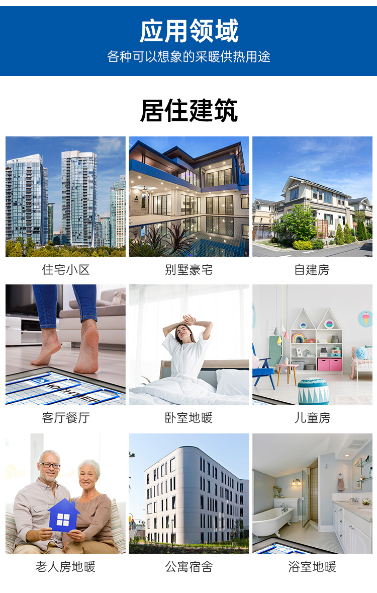 住宅建筑采暖应用